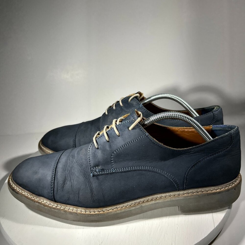 Mr B's Mens Fashion Sneakers Size 11 Leather Shoes Blue For Aldo Casual Cap Toe